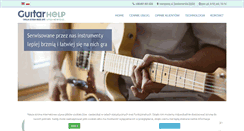 Desktop Screenshot of guitarhelp.pl